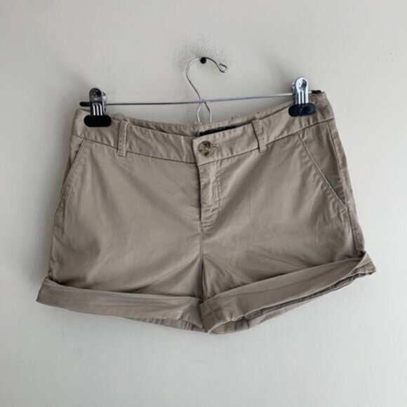 Aritzia Talula Women's Shorts Khaki Pockets Cargo Utility Army low rise Size 0 - Picture 8 of 14